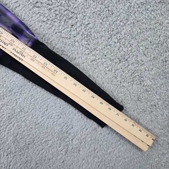 Lululemon Athletica Women's Purple Black Run Reflective Jacket With Hood Size 6 - Picture 11 of 12